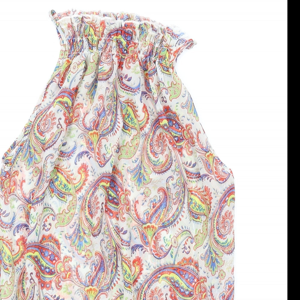 Womens UK Size 12 Select Multicoloured Camisole Tank
