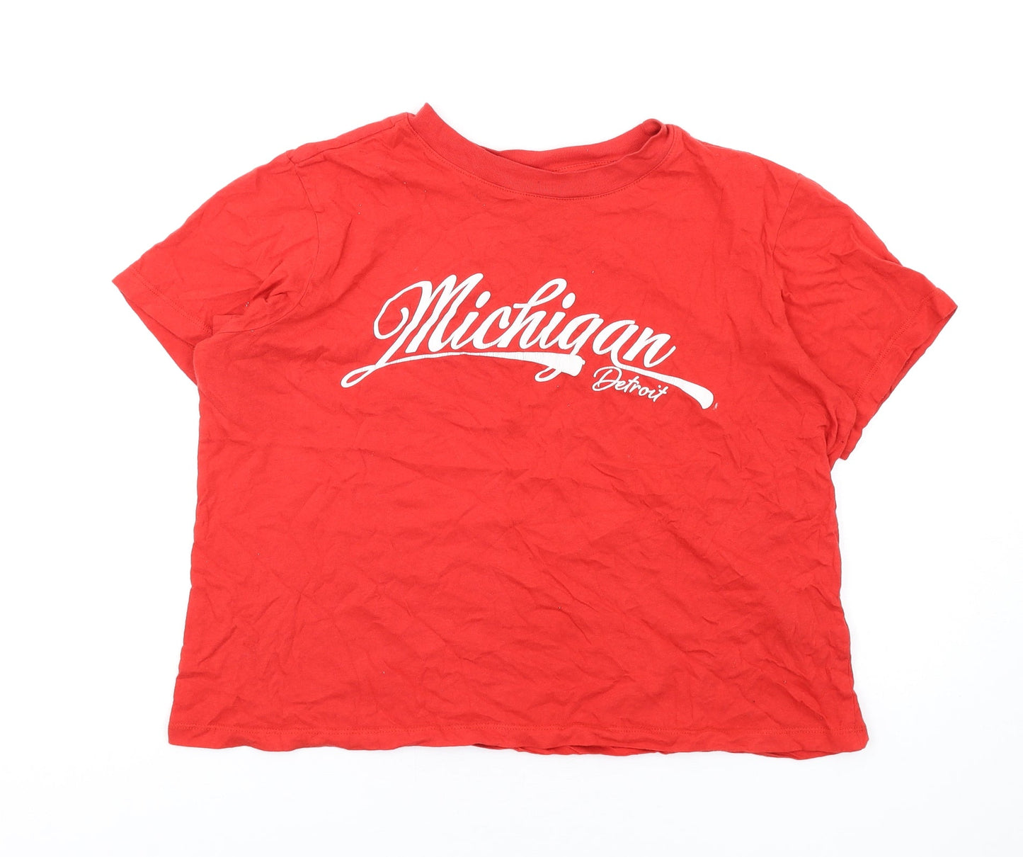 Womens UK Size M H&M Red Camisole T-Shirt