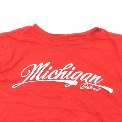 Womens UK Size M H&M Red Camisole T-Shirt