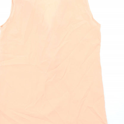 Womens UK Size 12 Select Pink Basic Tank