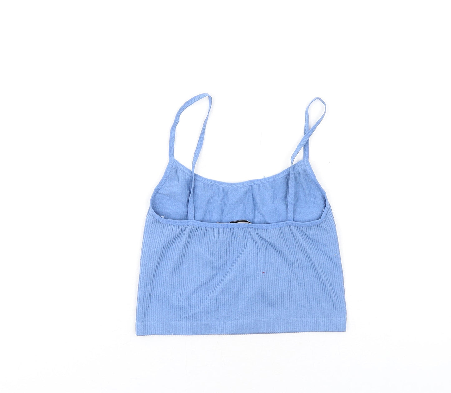 Womens UK Size S Stradivarius Blue Camisole Tank
