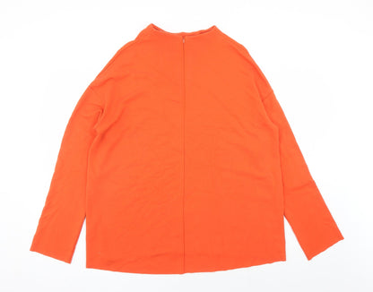 Womens UK Size S Weekday Orange Basic Blouse