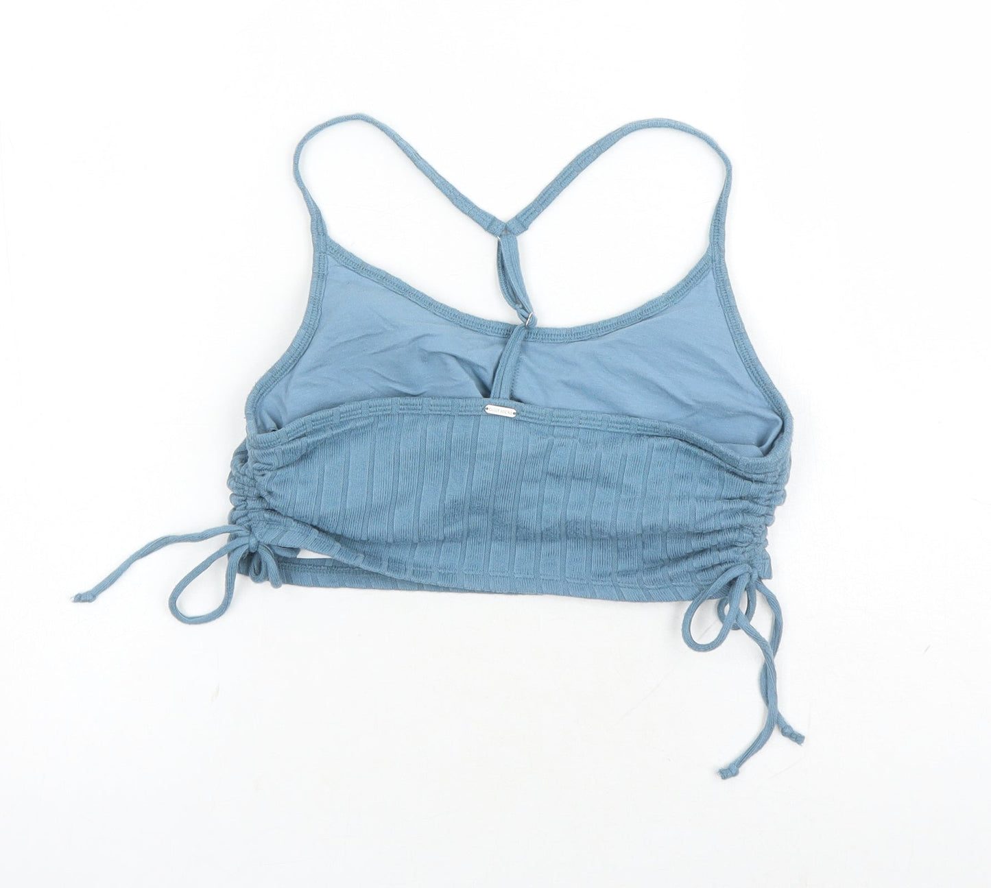 Womens UK Size M Gilly Hicks Blue Cropped Tank