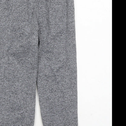 USA Pro Womens Grey Polyamide Capri Leggings Size 8 L16 in Regular