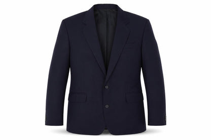 Made In England Mens Blue Polyester Jacket Suit Jacket Size 42 Regular