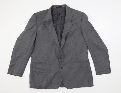 Mens UK Size 46 Dunn & Co Regular Grey Suit Jacket