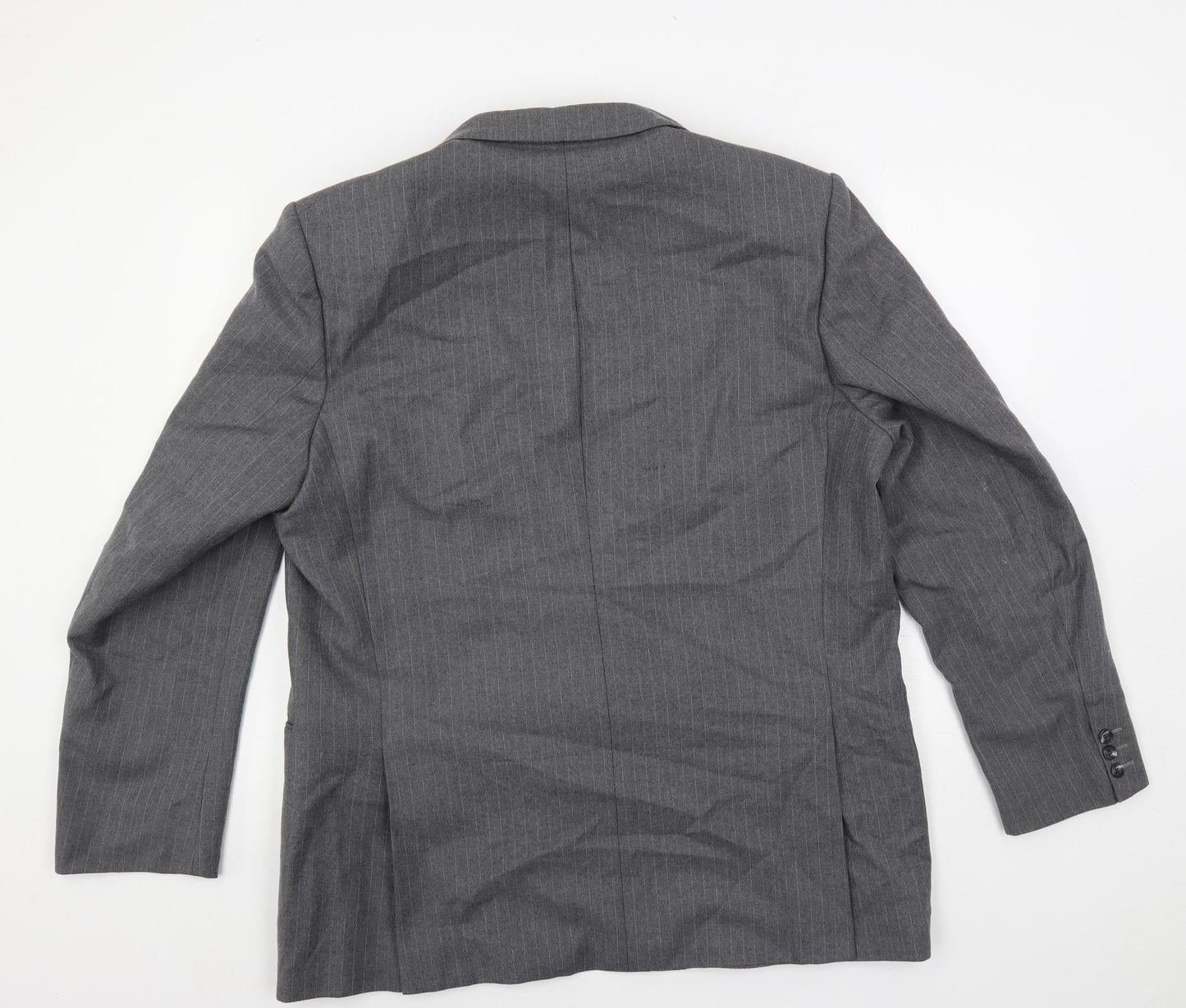Mens UK Size 46 Dunn & Co Regular Grey Suit Jacket