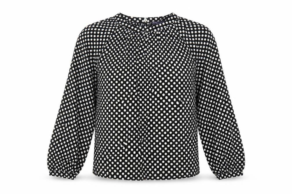 Womens UK Size 8 Marks and Spencer Black Basic Blouse