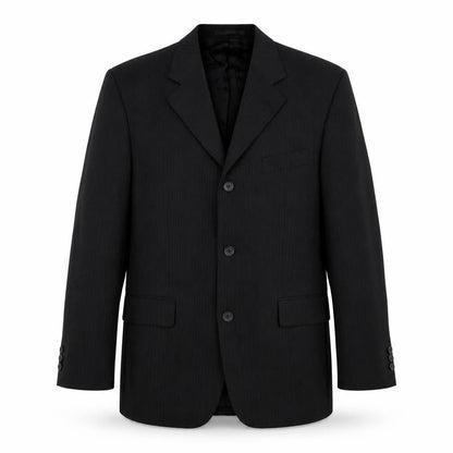 Mens UK Size 38 Tom English Regular Black Suit Jacket