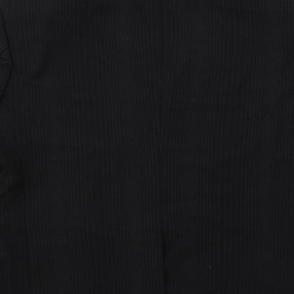 Mens UK Size 38 Tom English Regular Black Suit Jacket