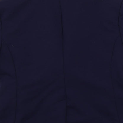 Gap Womens Blue Jacket Blazer Size 6 Button