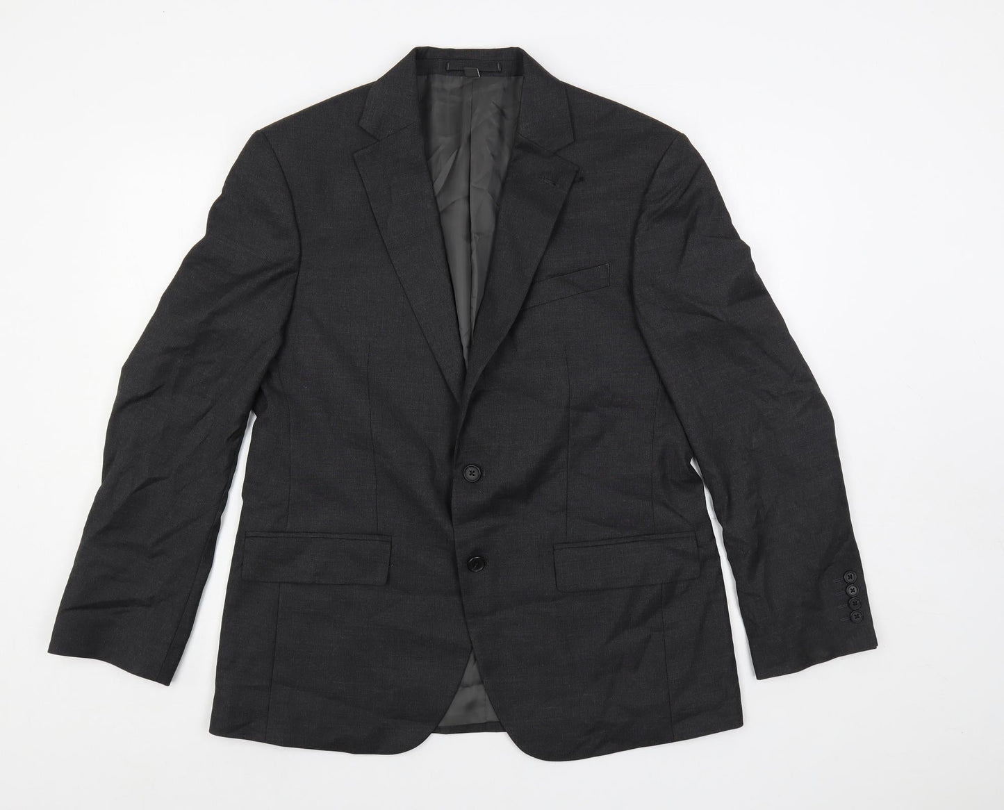 Mens UK Size 40 Marks and Spencer Regular Grey Suit Jacket