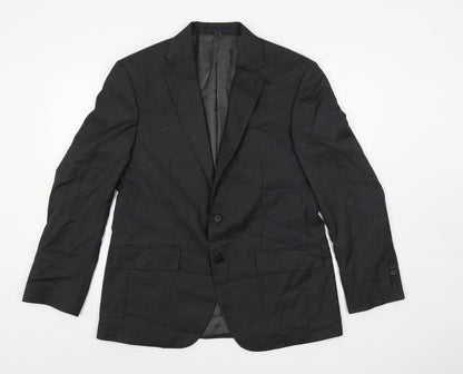 Mens UK Size 40 Marks and Spencer Regular Grey Suit Jacket