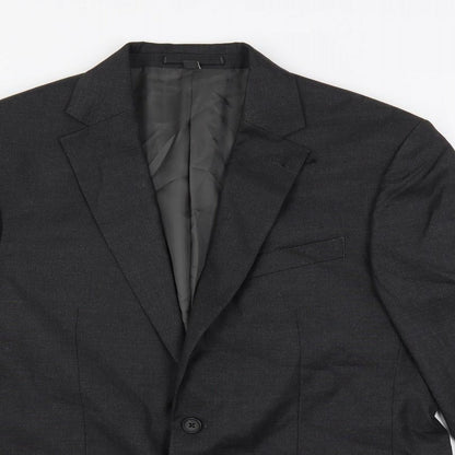 Mens UK Size 40 Marks and Spencer Regular Grey Suit Jacket