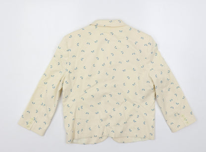 Womens UK Size 12 Topshop Ivory Jacket