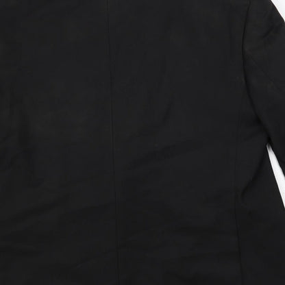 Mens UK Size 44 Marks and Spencer Regular Black Suit Jacket