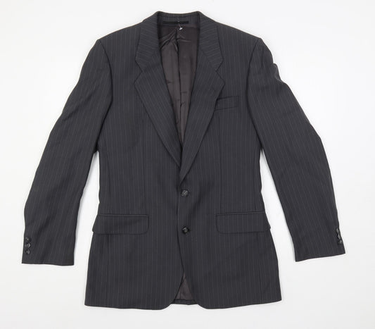Mens UK Size 38 Weidenmann Regular Grey Suit Jacket