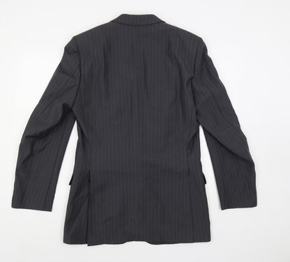 Mens UK Size 38 Weidenmann Regular Grey Suit Jacket