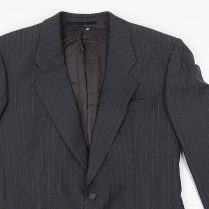 Mens UK Size 38 Weidenmann Regular Grey Suit Jacket