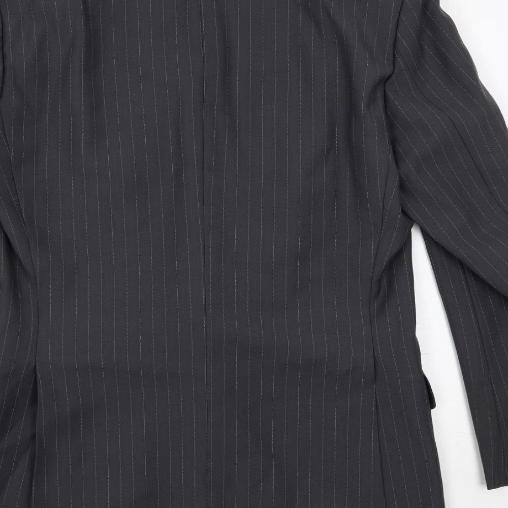Mens UK Size 38 Weidenmann Regular Grey Suit Jacket