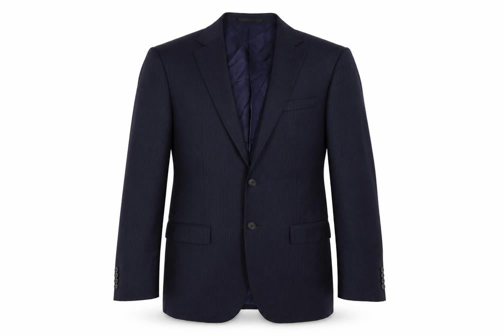 Mens UK Size 40 Marks and Spencer Regular Blue Suit Jacket