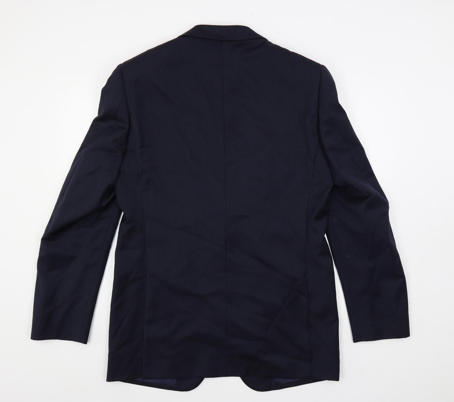 Mens UK Size 40 Marks and Spencer Regular Blue Suit Jacket