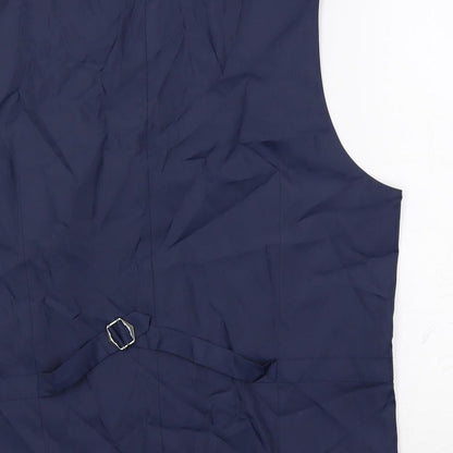 Mens UK Size 40 Marks and Spencer Regular Blue Suit Jacket