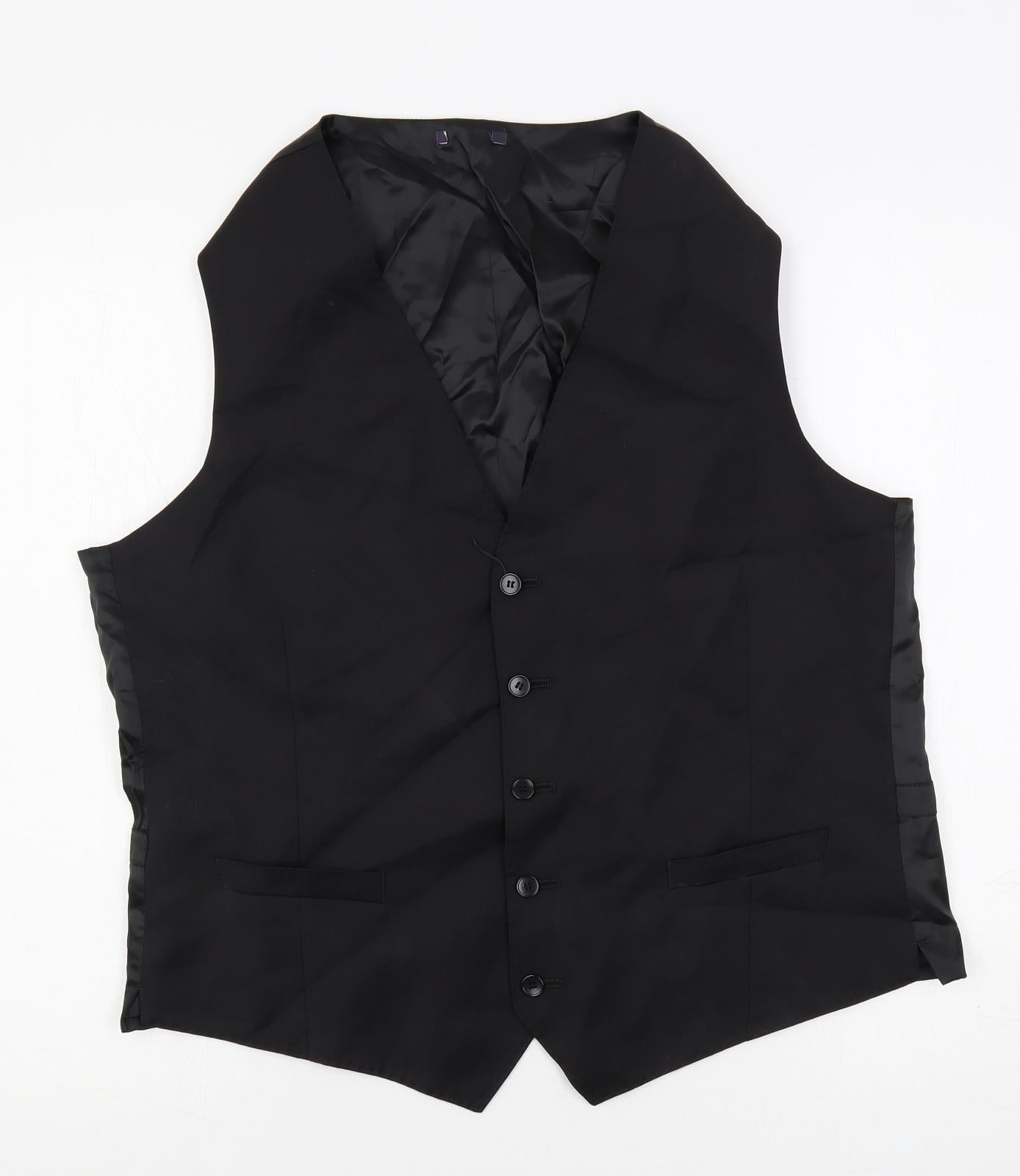 Mens UK Size 44 Marks and Spencer Regular Black Suit Jacket