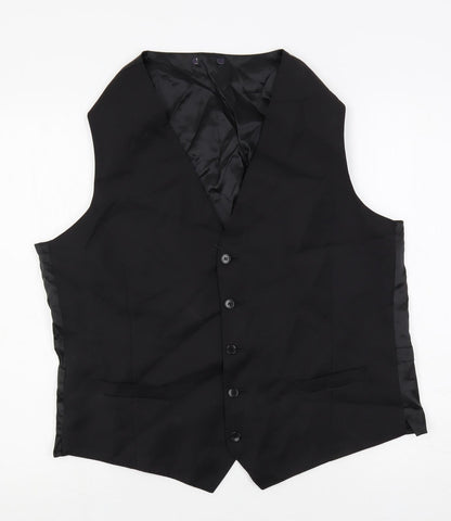 Mens UK Size 44 Marks and Spencer Regular Black Suit Jacket