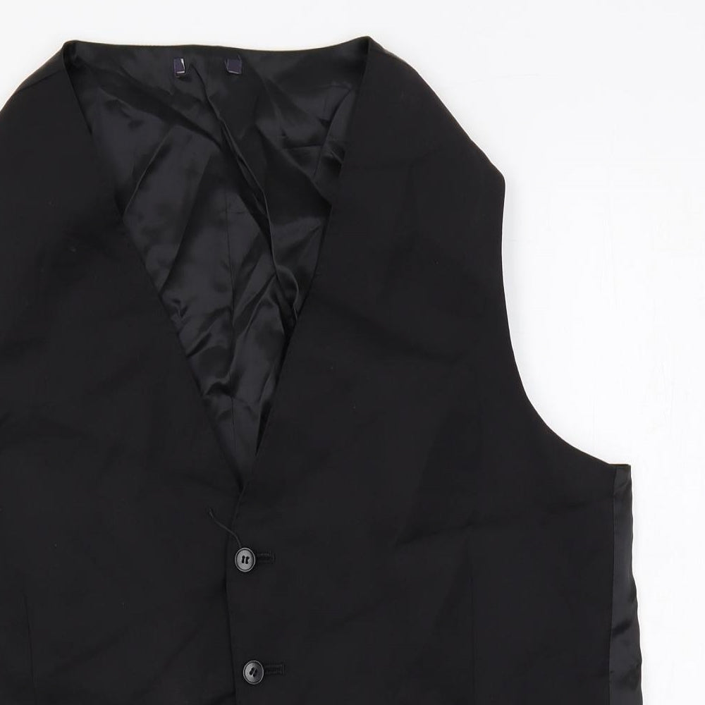 Mens UK Size 44 Marks and Spencer Regular Black Suit Jacket