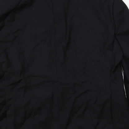 Mens UK Size 40 Paul Costelloe Regular Black Suit Jacket