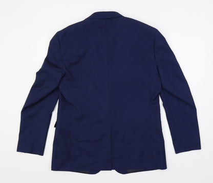 Mens UK Size 38 Skopes Regular Blue Suit Jacket