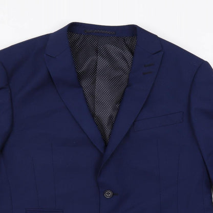 Mens UK Size 38 Skopes Regular Blue Suit Jacket