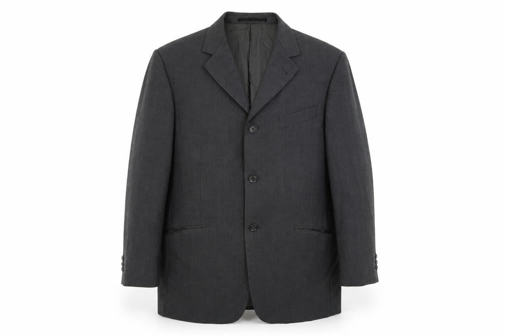 Mens UK Size 40 REMUS Regular Grey Suit Jacket