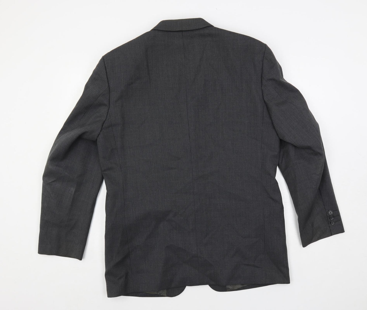 Mens UK Size 40 REMUS Regular Grey Suit Jacket
