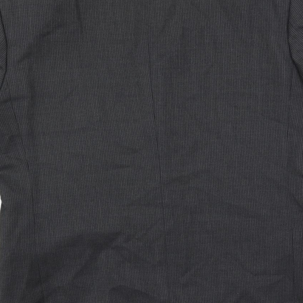 Mens UK Size 40 REMUS Regular Grey Suit Jacket
