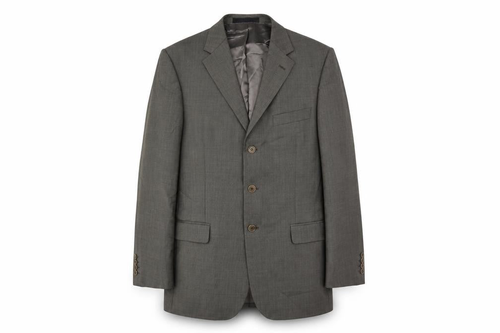 Marks and Spencer Mens Grey Wool Jacket Suit Jacket Size 40 Regular