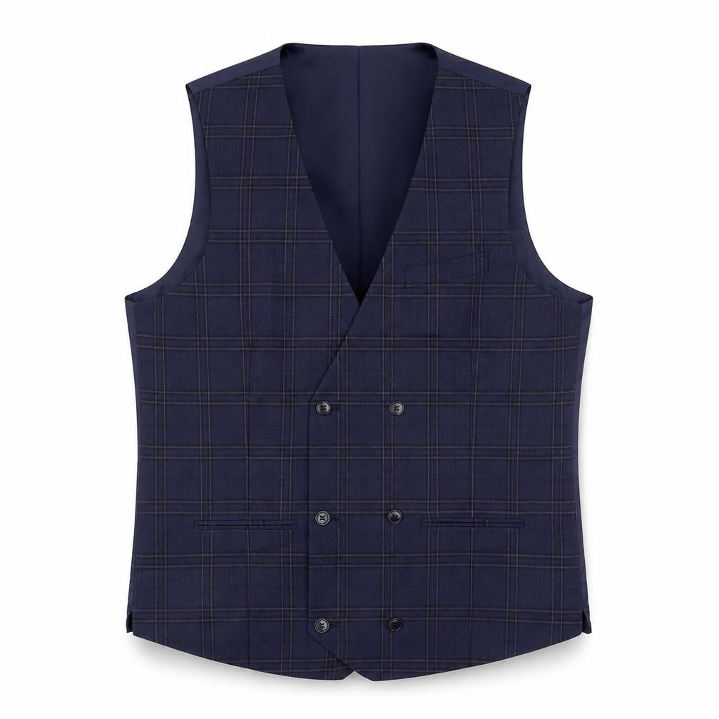 Mens UK Size 40 Marks and Spencer Regular Blue Suit Jacket