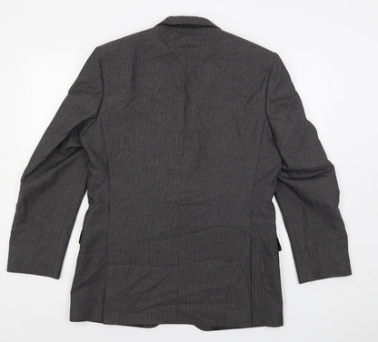 Mens UK Size 40 Karl Jackson Regular Grey Suit Jacket