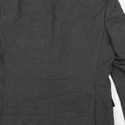 Mens UK Size 40 Karl Jackson Regular Grey Suit Jacket