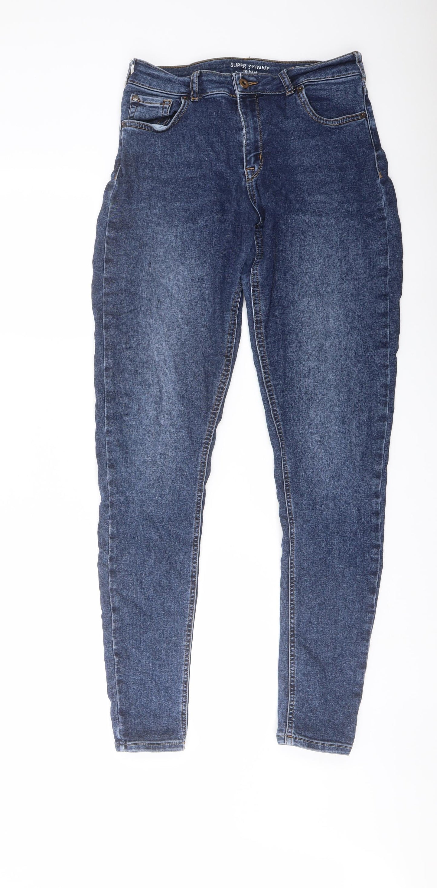 Womens UK Size 26 in Jack Wills Regular Fit Skinny Blue Jeans