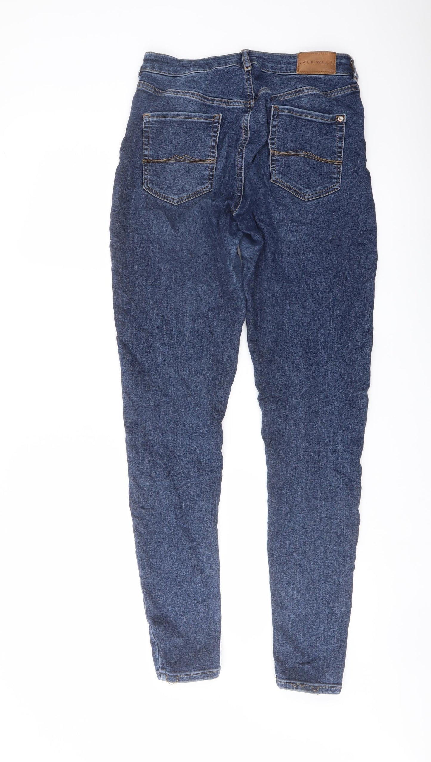 Womens UK Size 26 in Jack Wills Regular Fit Skinny Blue Jeans