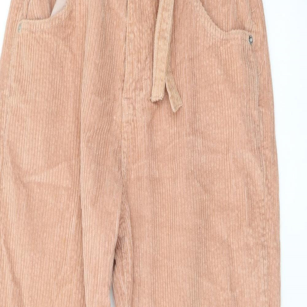 Womens UK Size 8 River Island Regular Fit  Pink Trousers