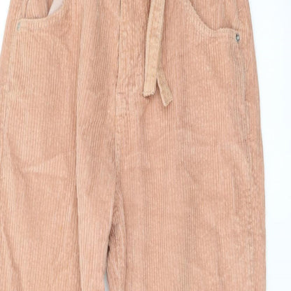Womens UK Size 8 River Island Regular Fit  Pink Trousers