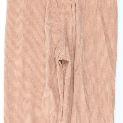 Womens UK Size 8 River Island Regular Fit  Pink Trousers