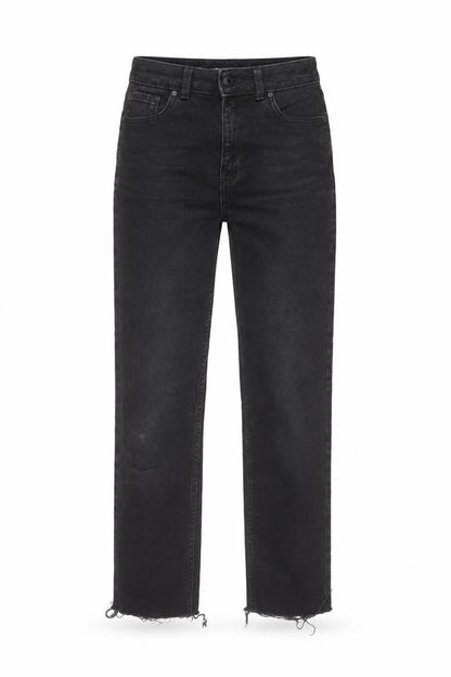 Womens UK Size 10 Marks and Spencer Regular Fit Straight Black Jeans