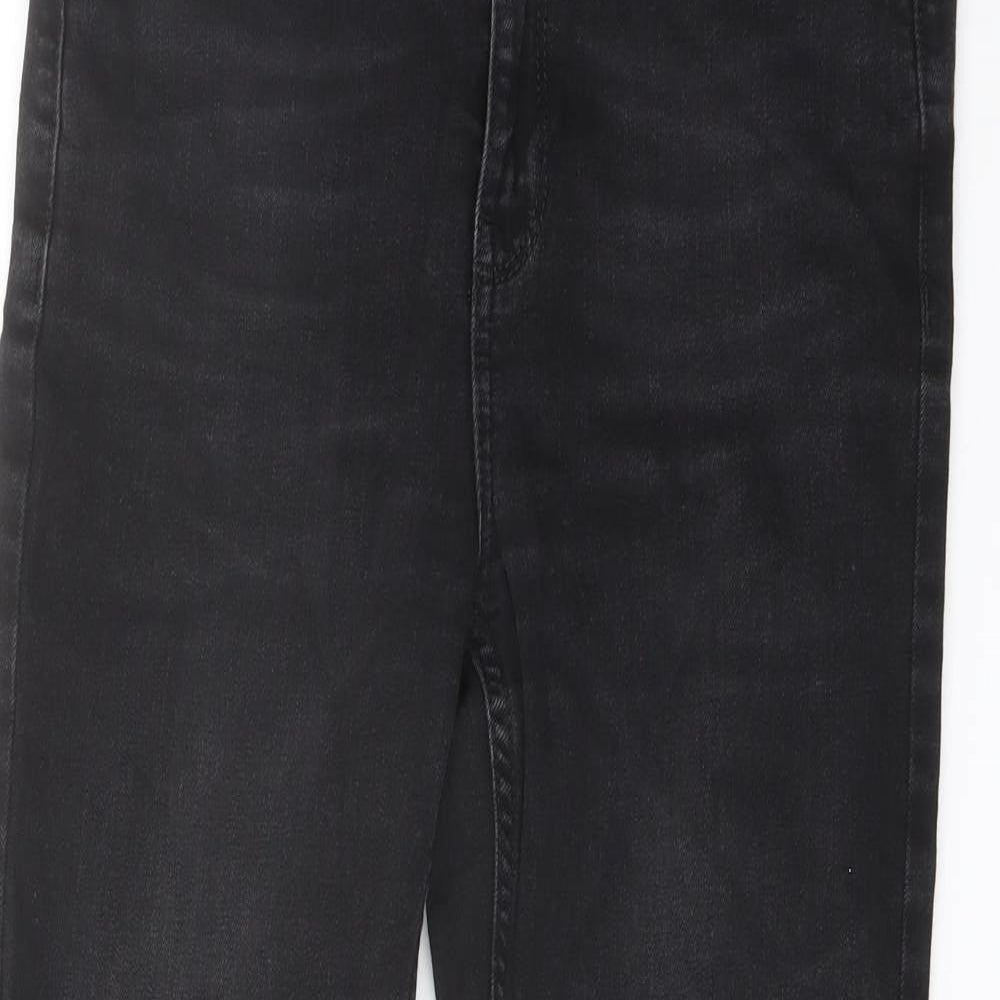 Womens UK Size 10 Marks and Spencer Regular Fit Straight Black Jeans