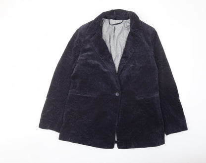 Womens UK Size 10 Per Una Blue Jacket