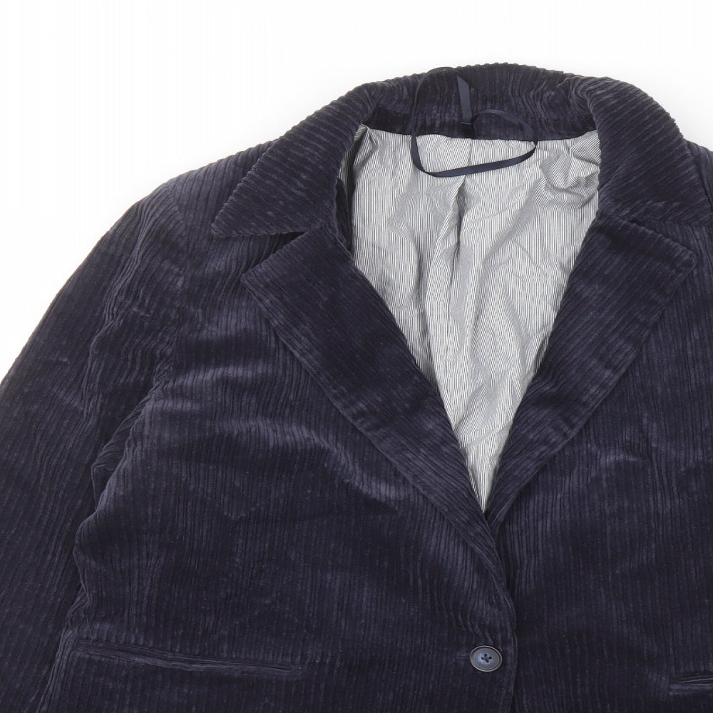 Womens UK Size 10 Per Una Blue Jacket
