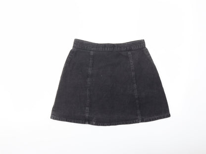 Womens UK Size S Cooperative A-Line Corduroy Skirt